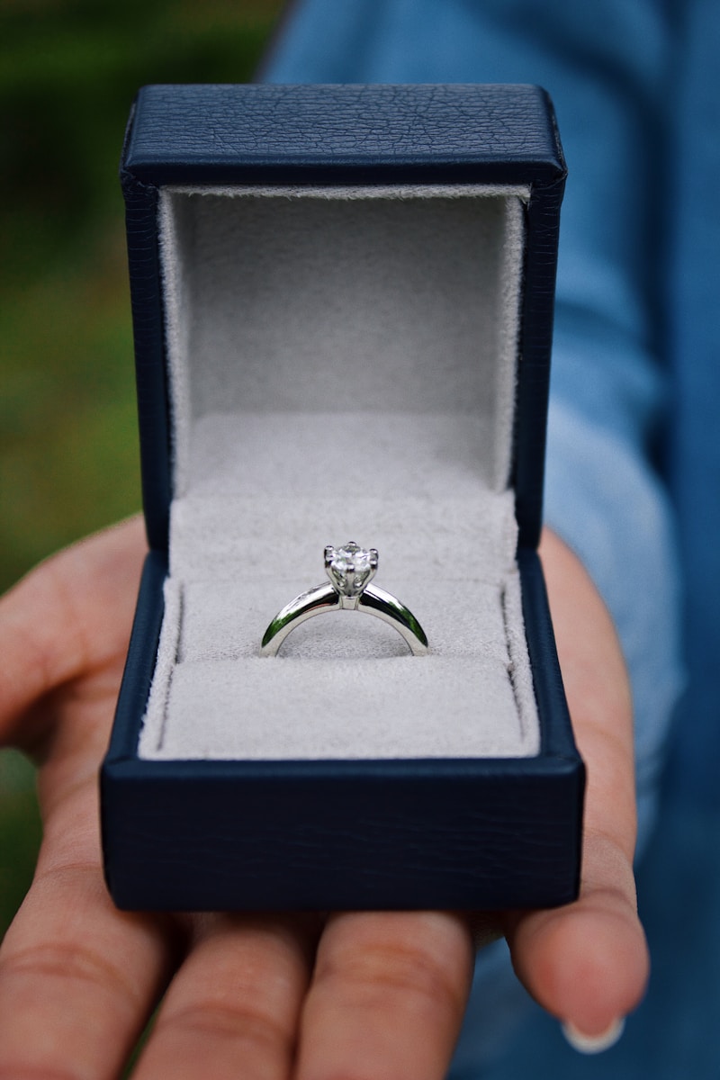 Custom engagement ring crafted by Summit Jewelers in Cedar Park TX — elegant design and expert craftsmanship