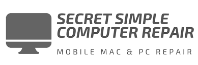 Secret Simple Computer Repair logo — trusted name for tech support and computer repair in Cedar Park TX

