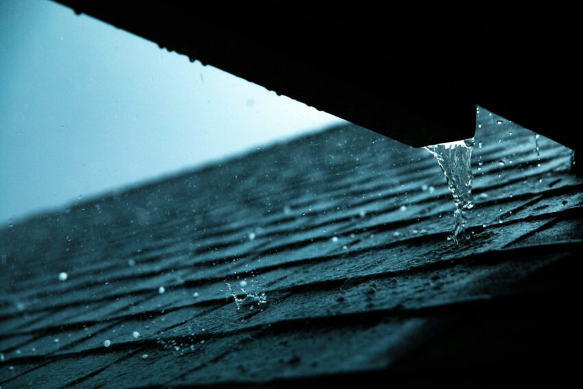 Hail-damaged roof in Round Rock that will be repaired by Life Roofing — expert local repair services